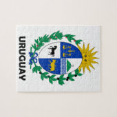 URUGUAY - embleem / vlag / wapen / symbool Legpuzzel (Horizontaal)