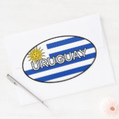 Uruguay Euro Sticker (Envelop)