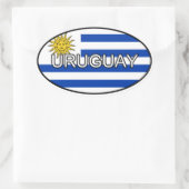 Uruguay Euro Sticker (Tas)
