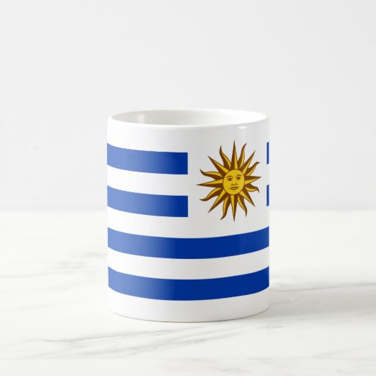 "Uruguay Flag Mok - Bright National Pride Ceramic (Center)