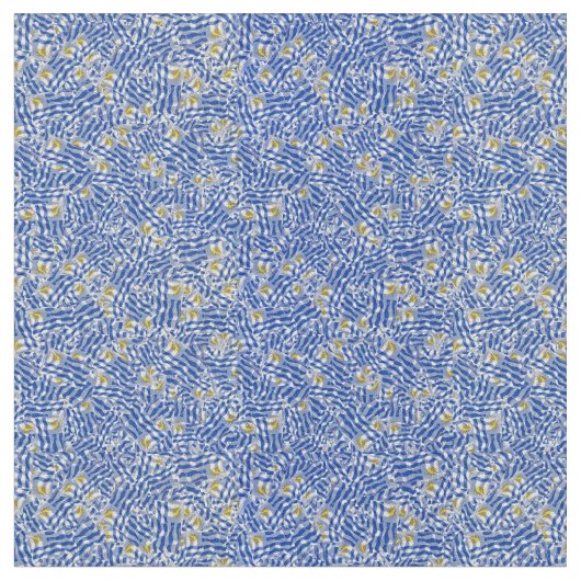 Uruguay Flag Motif Pattern Stof (Close Up)