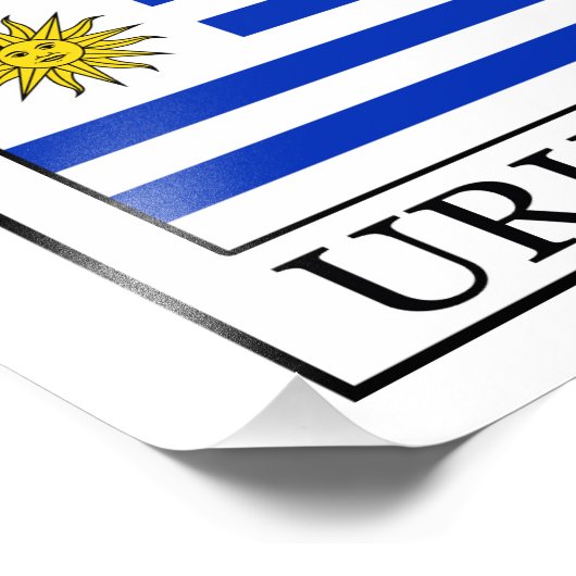 Uruguay Foto Afdruk (Hoek)