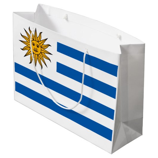 Uruguay Groot Cadeauzakje (Achterkant Gekanteld)