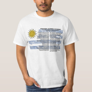 Uruguay - Himno Nacional T-shirt
