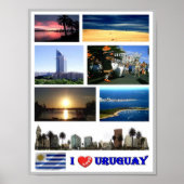 Uruguay - I Love - Poster (Voorkant)