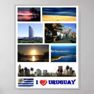 Uruguay - I Love - Poster