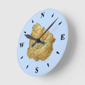 Uruguay-kaartklok Ronde Klok (Hoek)