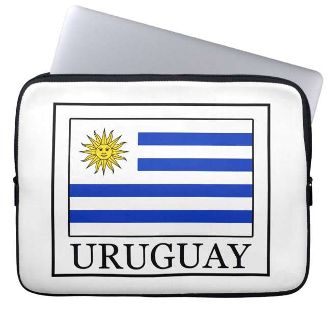 Uruguay Laptop Sleeve (Voorkant)