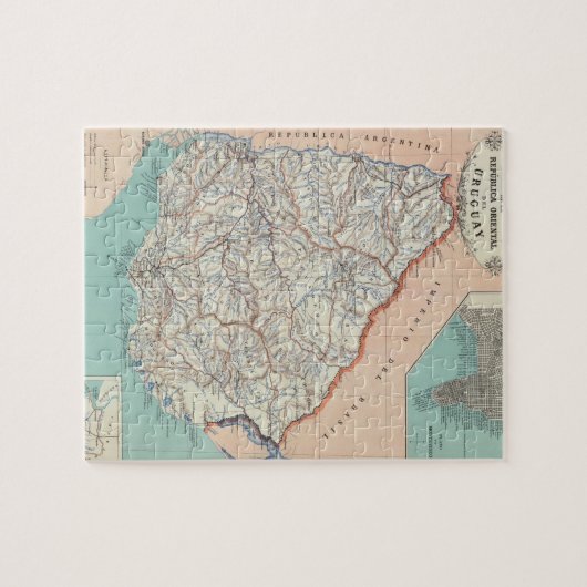 Uruguay Legpuzzel (Horizontaal)