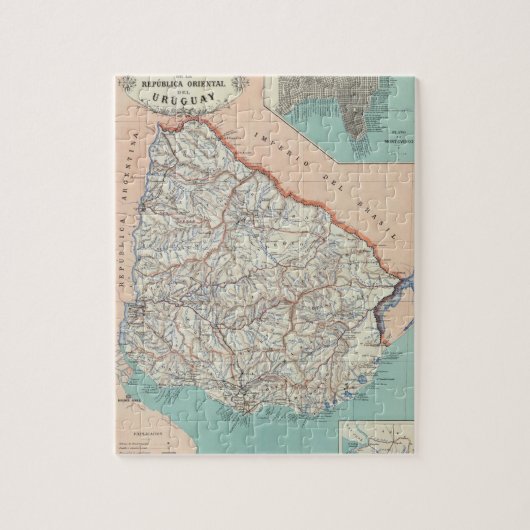 Uruguay Legpuzzel (Verticaal)