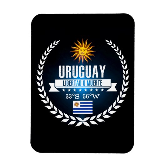 Uruguay Magneet (Verticaal)