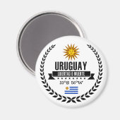 Uruguay Magneet (Voorkant / Achterkant)