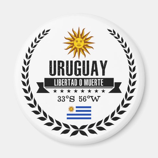 Uruguay Magneet (Voorkant)