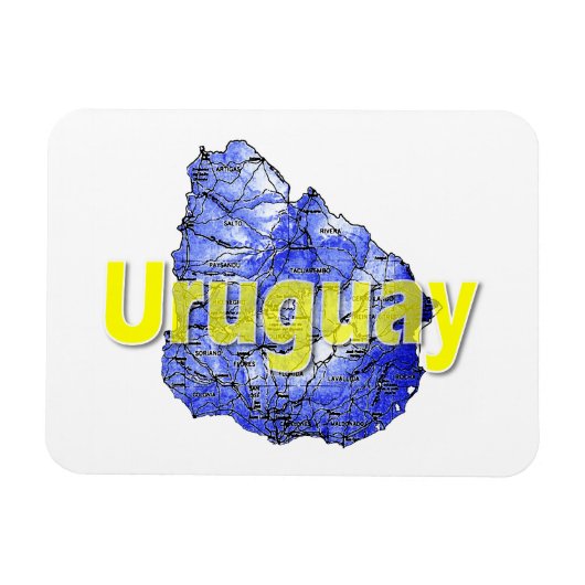 Uruguay Magneet (Horizontaal)