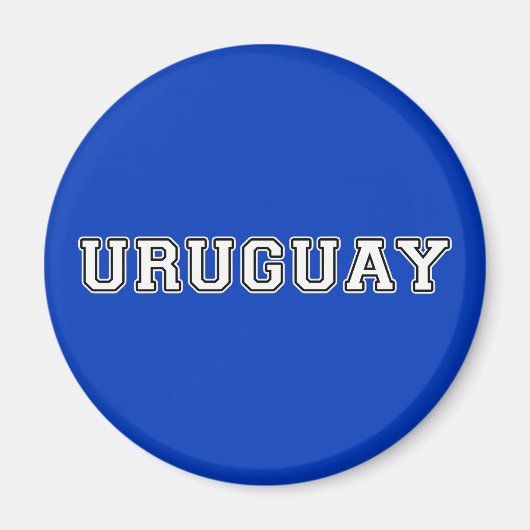 Uruguay Magneet (Voorkant)