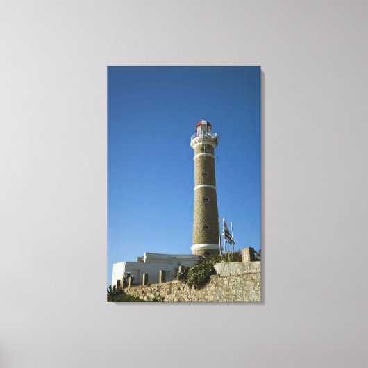 Uruguay, Maldonado Department, Jose Ignacio. Canvas Afdruk (Voorkant)