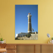 Uruguay, Maldonado Department, Jose Ignacio. Canvas Afdruk (Insitu (Woonkamer))