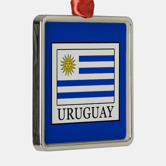 Uruguay Metalen Ornament (Rechts)