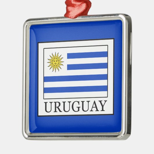 Uruguay Metalen Ornament (Links)