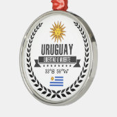 Uruguay Metalen Ornament (Links)