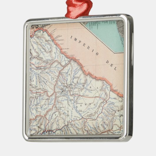 Uruguay Metalen Ornament (Links)