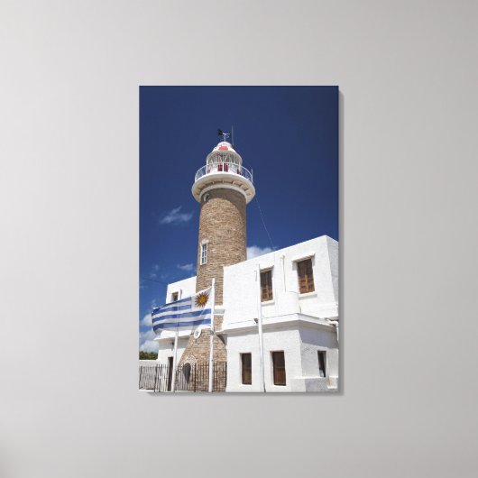 Uruguay, Montevideo Department, Montevideo. Canvas Afdruk (Voorkant)