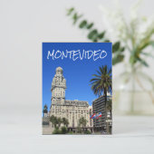 uruguay montevideo plaza briefkaart (Staand voorkant)