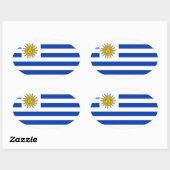 uruguay ovale sticker (Vel)