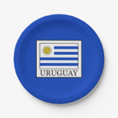 Uruguay Papieren Bordje (Voorkant)