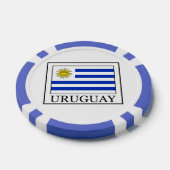 Uruguay Pokerchips (Enkel)
