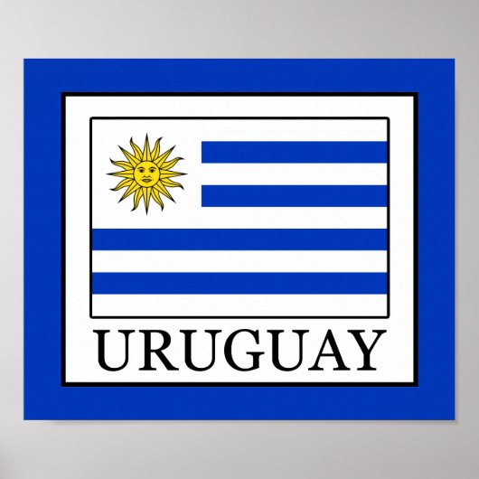 Uruguay Poster (Voorkant)
