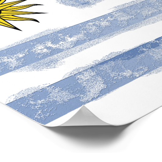 Uruguay Poster (Hoek)
