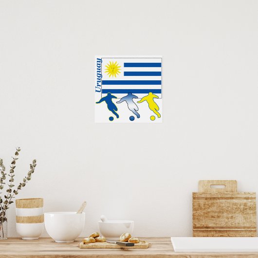 Uruguay-Poster Poster (Keuken)