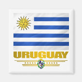 "Uruguay Pride" Magneet (Voorkant)