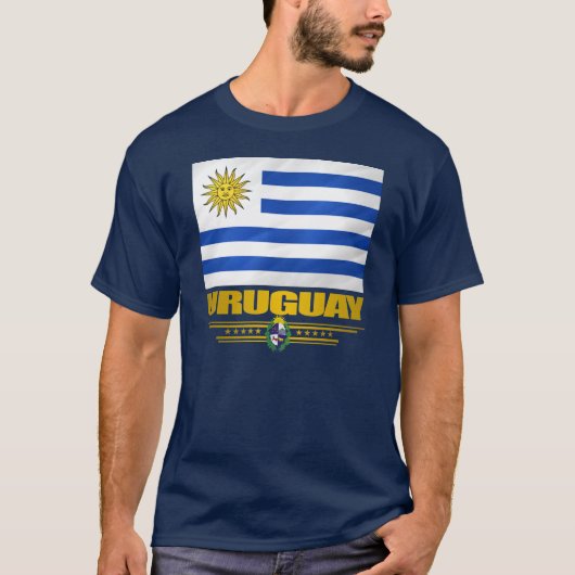 "Uruguay Pride" Shirten T-shirt (Voorkant)