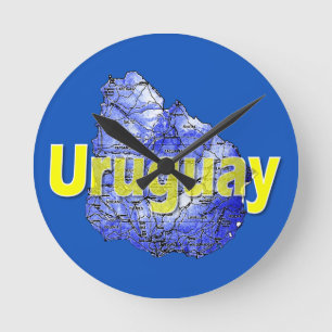 Uruguay Ronde Klok