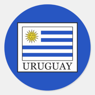 Uruguay Ronde Sticker