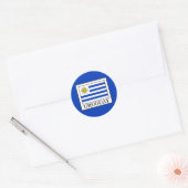 Uruguay Ronde Sticker (Envelop)