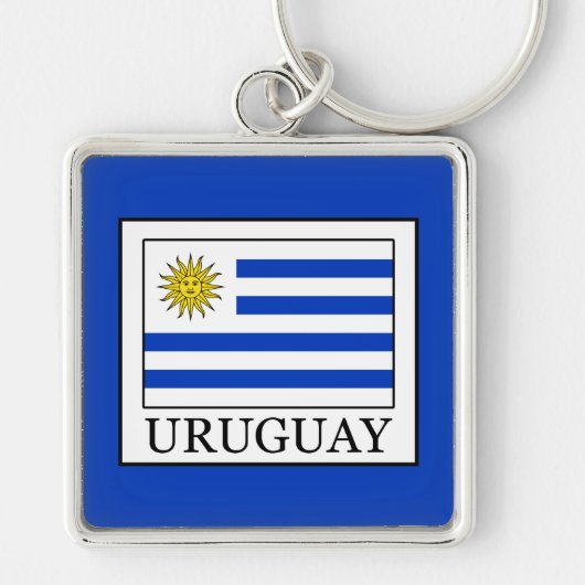 Uruguay Sleutelhanger (Voorkant)