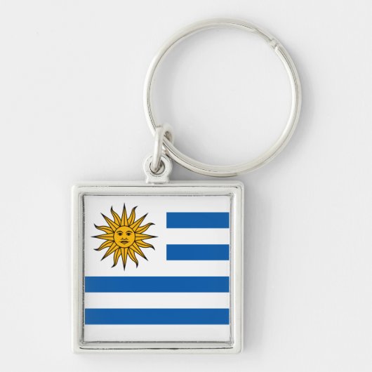 Uruguay Sleutelhanger (Voorkant)