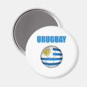 Uruguay Socccer 2010 T-shirts Magneet (Voorkant / Achterkant)