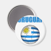Uruguay Socccer 2010 T-shirts Magneet (Voorkant / Achterkant)