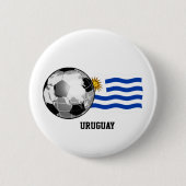 Uruguay Soccer Button (Voorkant)