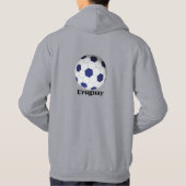 Uruguay Soccer Hoodie (Achterkant)