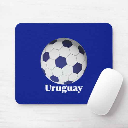 Uruguay Soccer Muismat (Met muis)