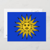Uruguay Sol de Mayo Briefkaart (Voorkant / Achterkant)