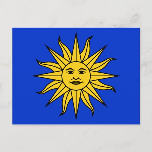Uruguay Sol de Mayo Briefkaart (Voorkant)