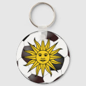 Uruguay "Sol de Mayo" Sleutelhanger (Voorkant)