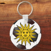 Uruguay "Sol de Mayo" Sleutelhanger (Voorkant)