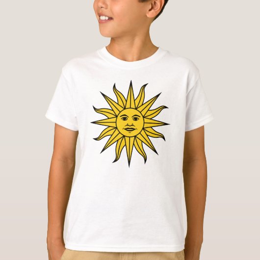 Uruguay Sol de Mayo T-shirt (Voorkant)
